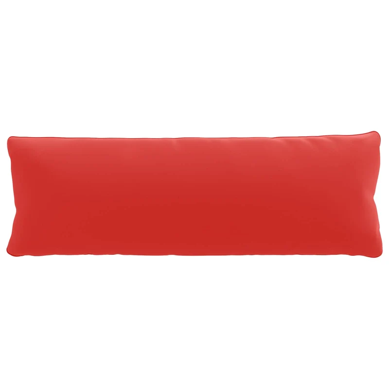 Back Cushion PUTTEN 100% Polyester Red 120 x 40 x 15 cm