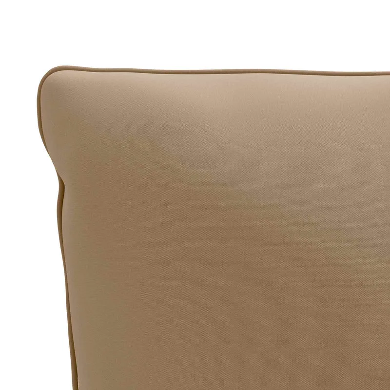 Back Cushion PUTTEN 100% Polyester Taupe 120 x 40 x 15 cm