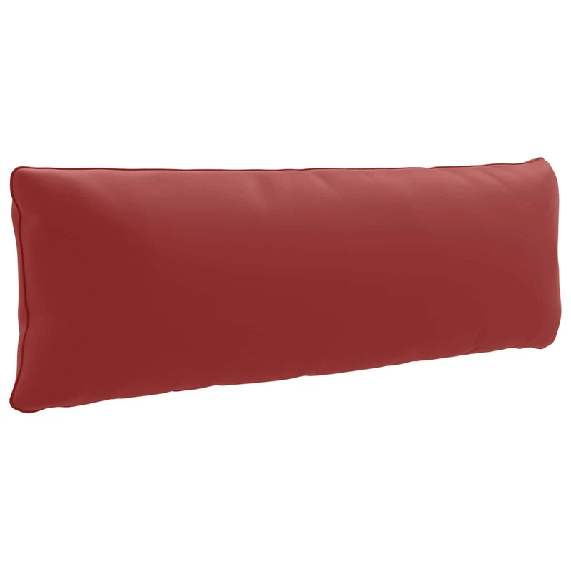 Back Cushion PUTTEN 100% Polyester Wine Red 120 x 40 x 15 cm
