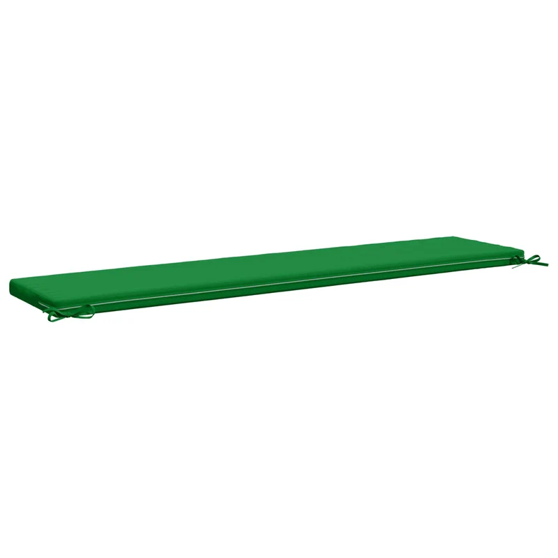Bench Cushion SOEST 100% Polyester Green 170 x 40 x 5 cm