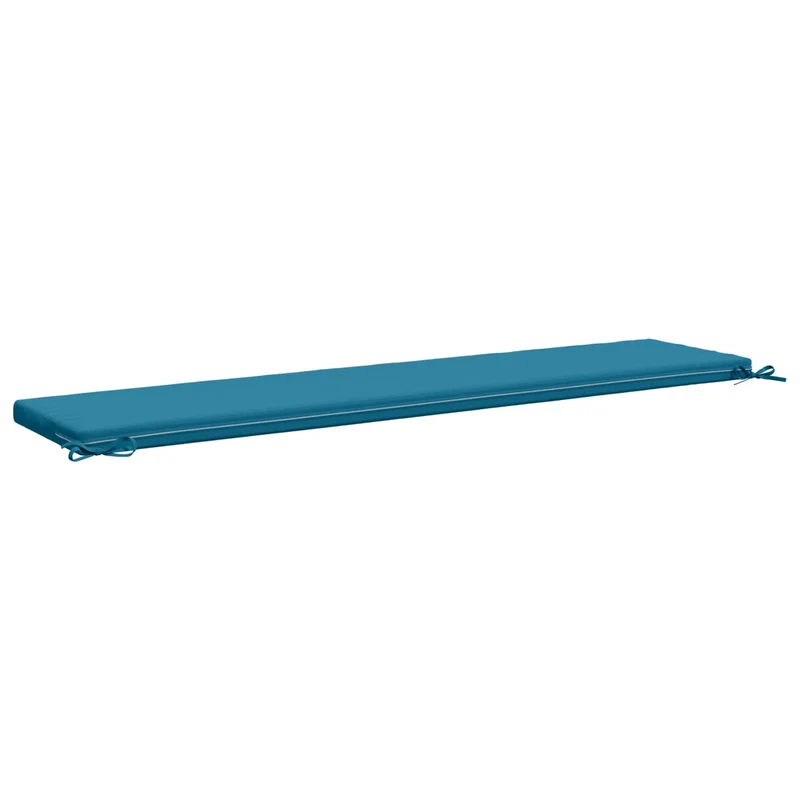 Bench Cushions SOEST 2 pcs 100% Polyester Light Blue
