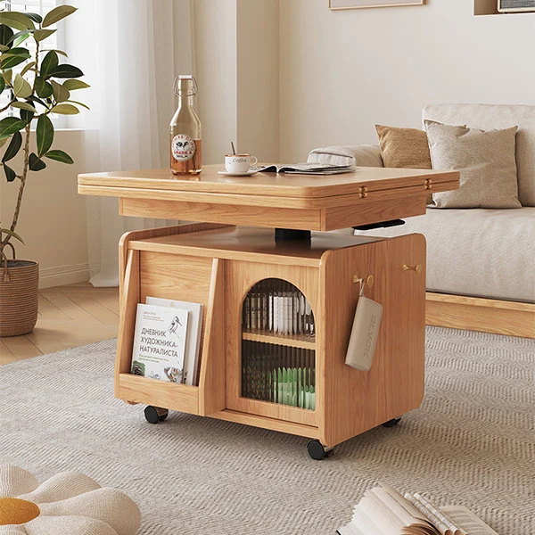 Table basse mobile et relevable