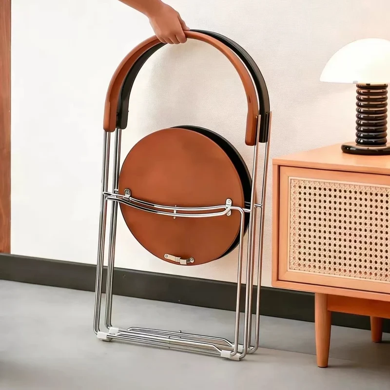 Chaise pliante créative en bois
