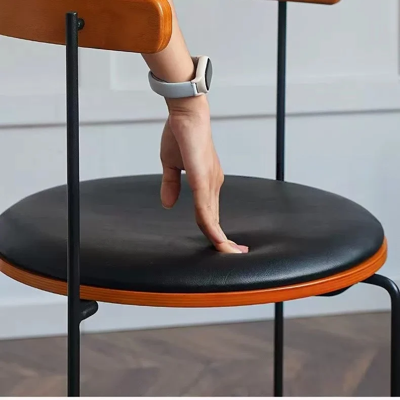 Chaise pliante créative en bois