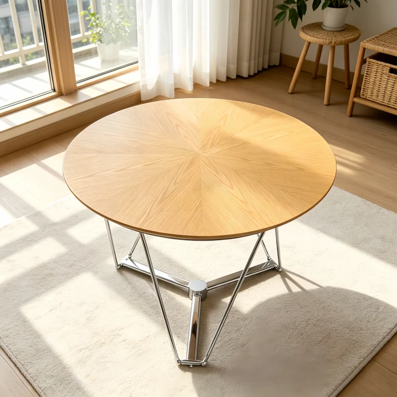 Table basse relevable 2 en 1