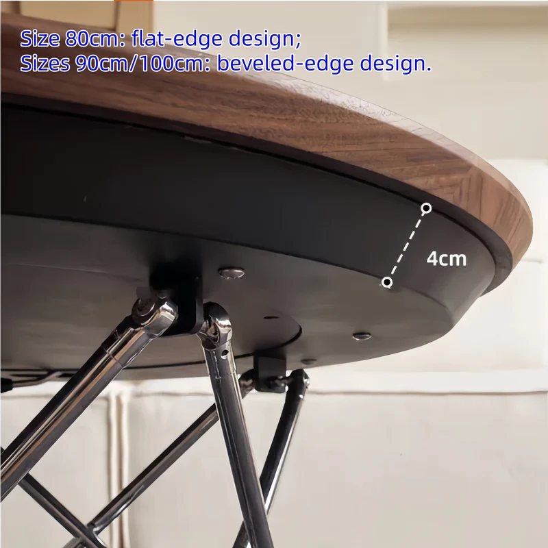 Table basse relevable 2 en 1