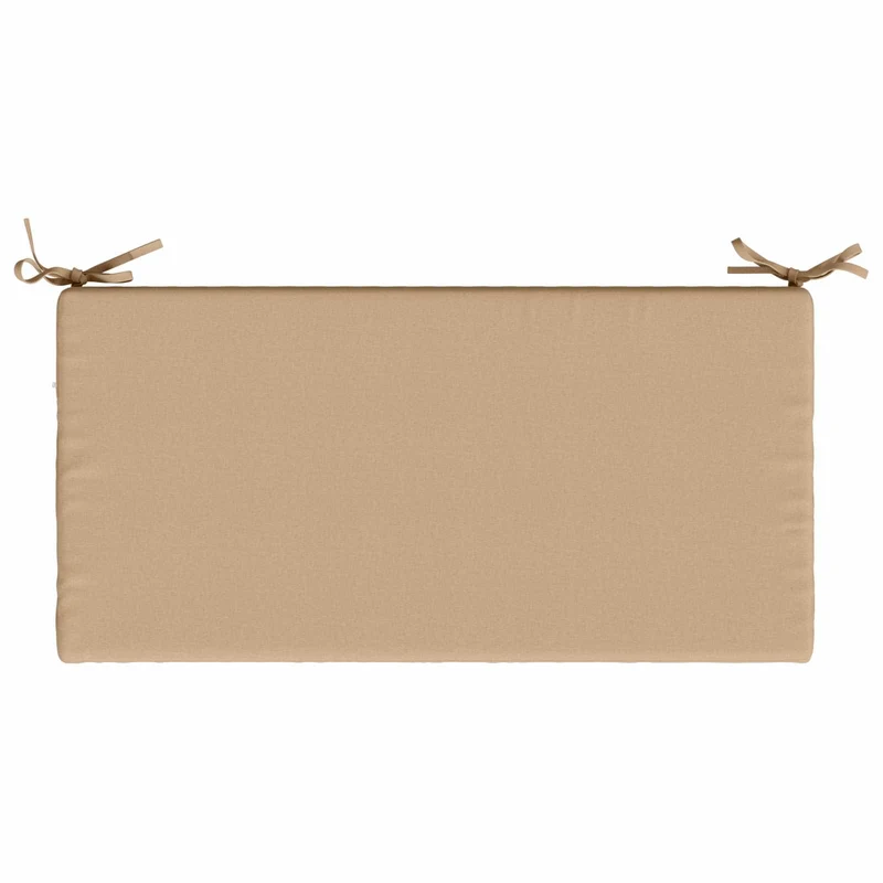 Bench Cushion SOEST 100% Polyester Sand 60 x 40 x 5 cm