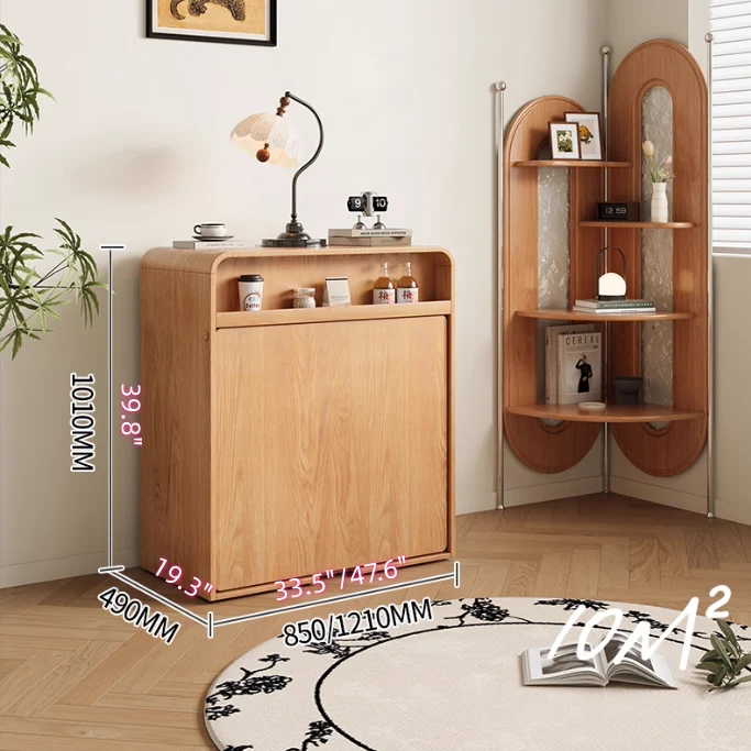 Bureau pliable 3 en 1 gain de place avec lit escamotable