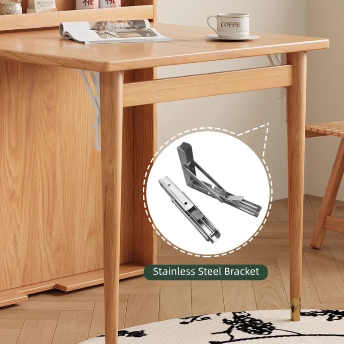 Bureau pliable 3 en 1 gain de place avec lit escamotable