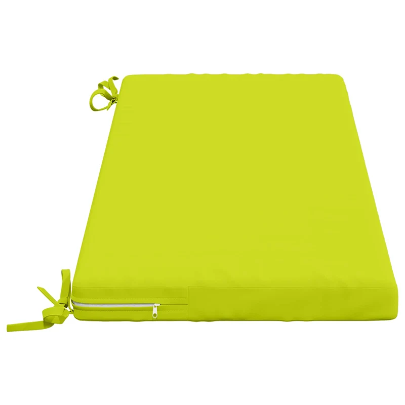 Bench Cushions SOEST 2 pcs 100% Polyester Bright Green