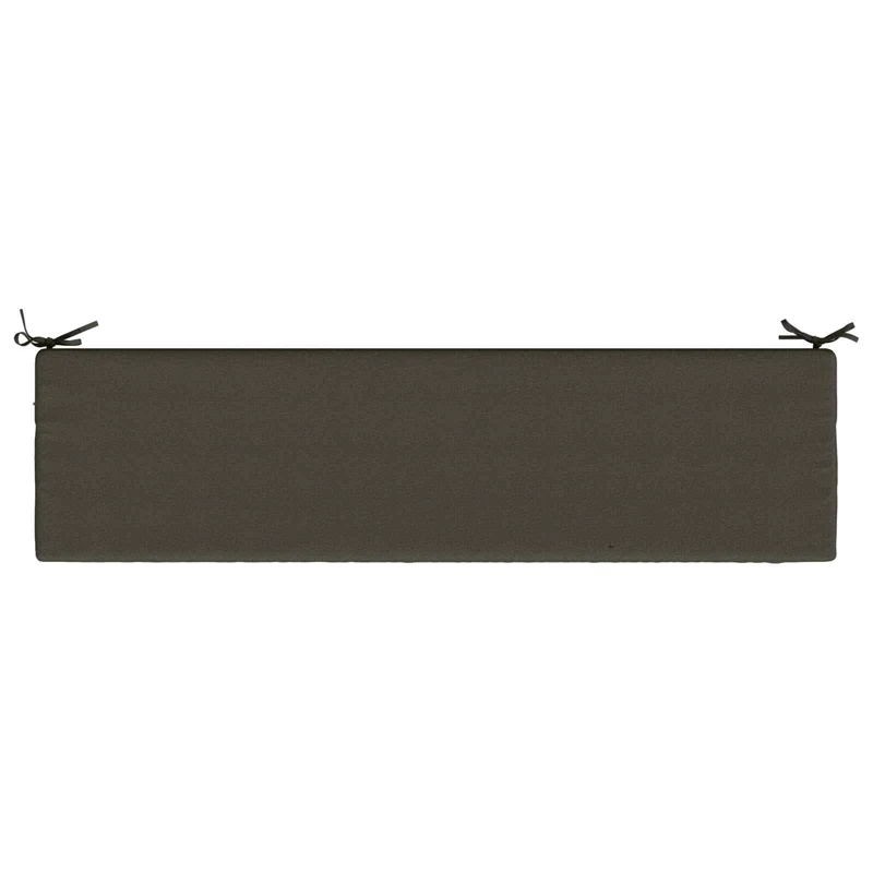 Bench Cushions SOEST 2 pcs 100% Polyester Anthracite