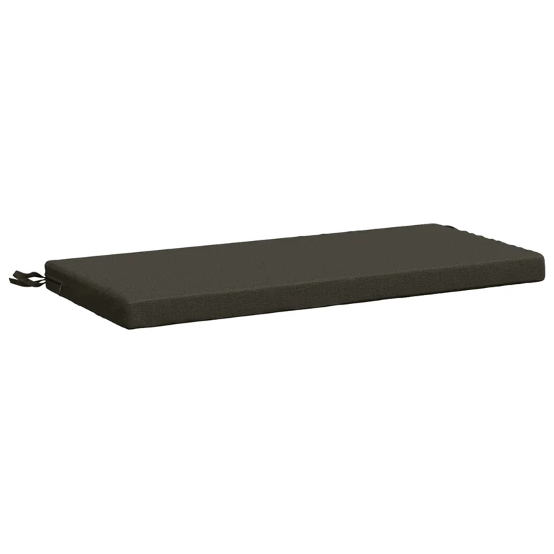 Bench Cushions SOEST 2 pcs 100% Polyester Anthracite