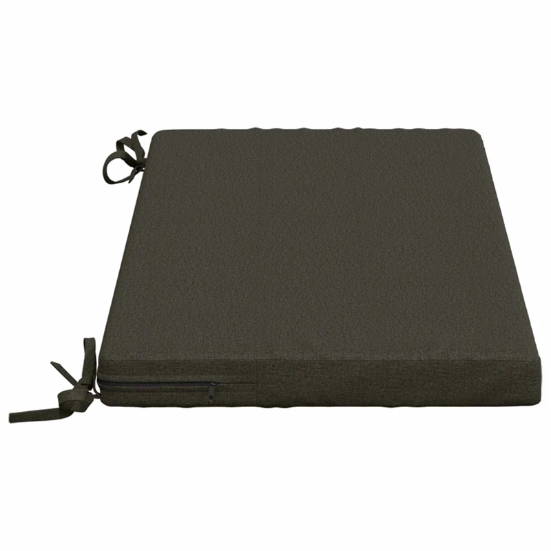 Bench Cushions SOEST 2 pcs 100% Polyester Anthracite