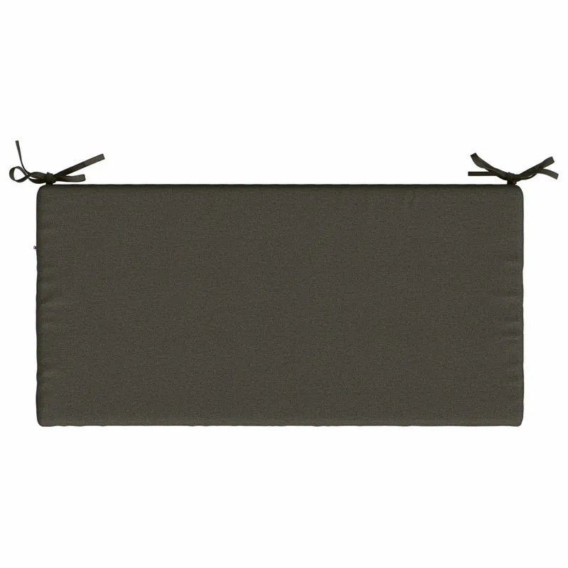 Bench Cushions SOEST 2 pcs 100% Polyester Anthracite