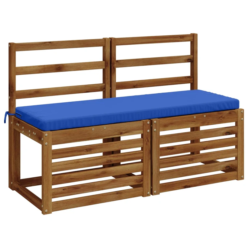 Bench Cushion SOEST 100% Polyester Royal Blue 110 x 40 x 5 cm