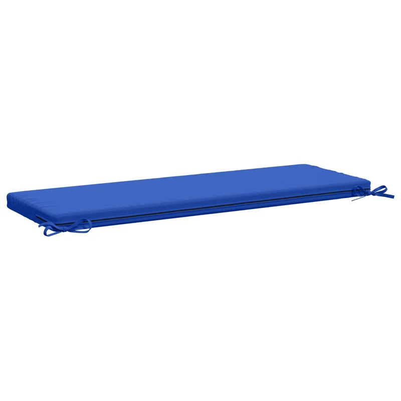Bench Cushions SOEST 2 pcs 100% Polyester Royal Blue