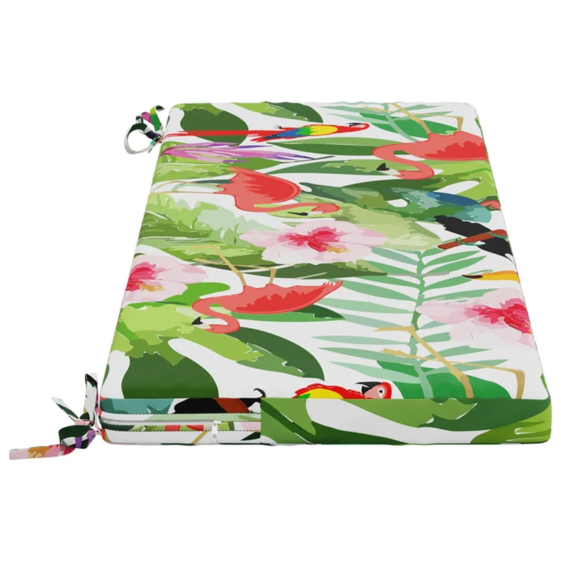 Bench Cushions SOEST 2 pcs 100% Polyester Multicolour