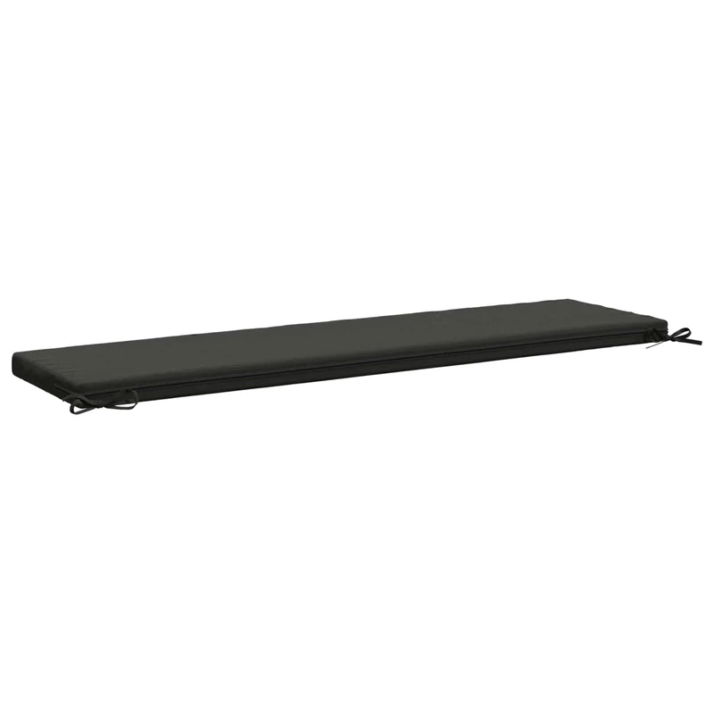 Bench Cushions SOEST 2 pcs 100% Polyester Anthracite