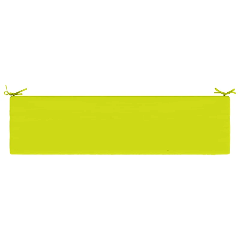Bench Cushion SOEST 100% Polyester Bright Green 160 x 40 x 5 cm