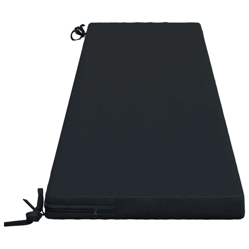 Bench Cushion SOEST 100% Polyester Dark Blue 180 x 40 x 5 cm
