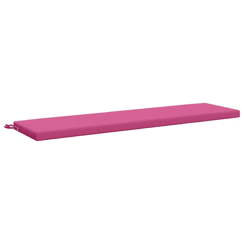 Bench Cushion SOEST 100% Polyester Pink 140 x 40 x 5 cm
