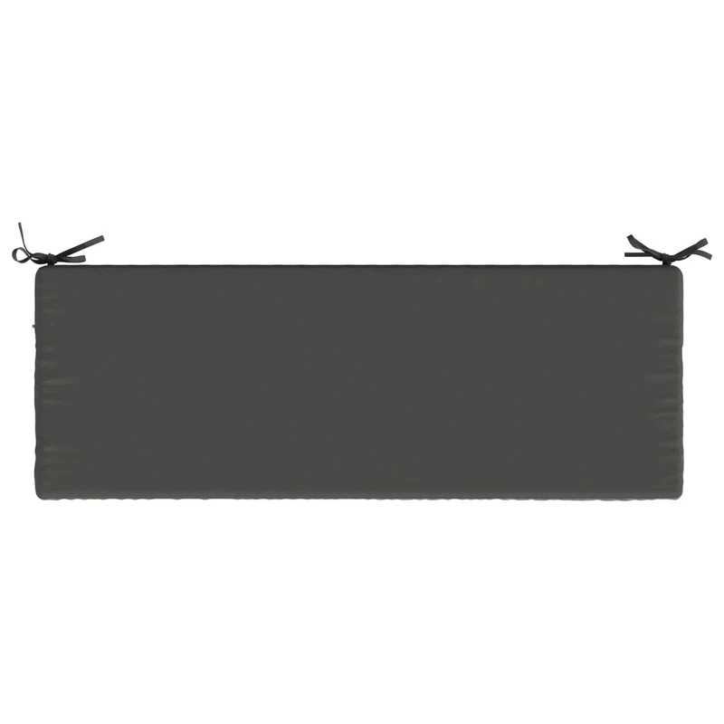 Bench Cushion SOEST 100% Polyester Anthracite 100 x 40 x 5 cm