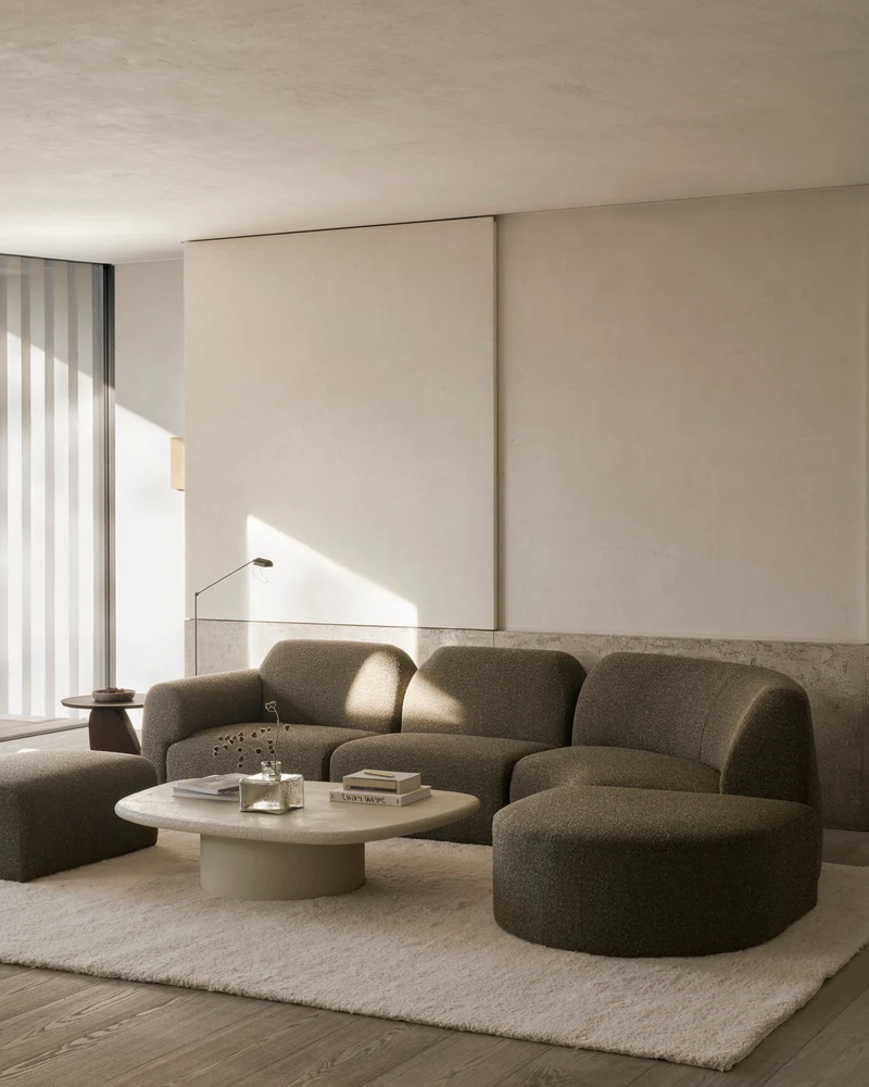 Bulky Modular Sofa Set Cedar
