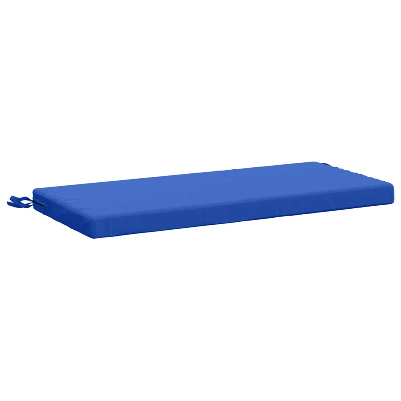 Bench Cushion SOEST 100% Polyester Royal Blue 60 x 40 x 5 cm