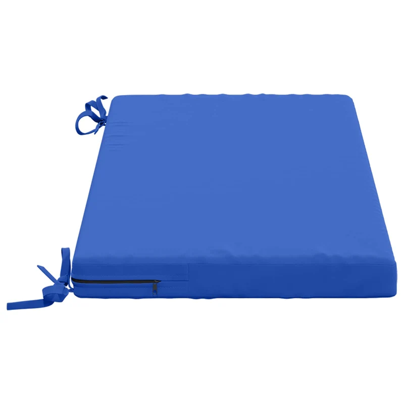 Bench Cushion SOEST 100% Polyester Royal Blue 60 x 40 x 5 cm