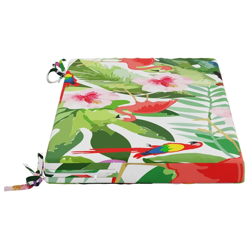 Bench Cushions SOEST 2 pcs 100% Polyester Multicolour