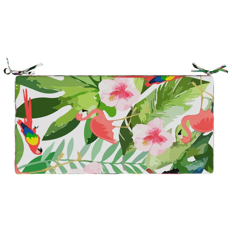 Bench Cushions SOEST 2 pcs 100% Polyester Multicolour