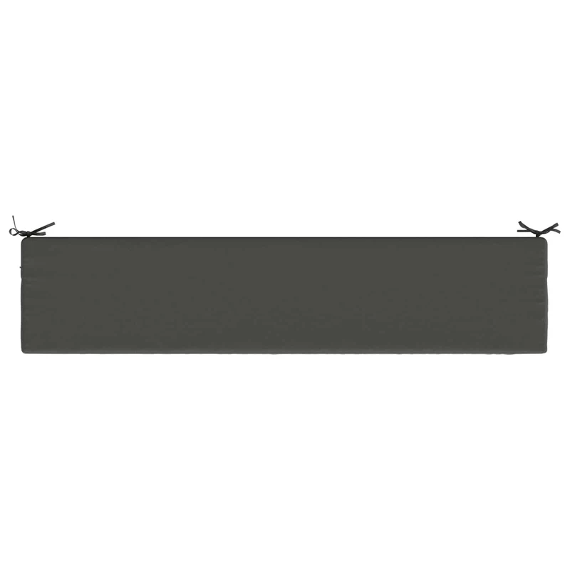 Bench Cushions SOEST 2 pcs 100% Polyester Anthracite