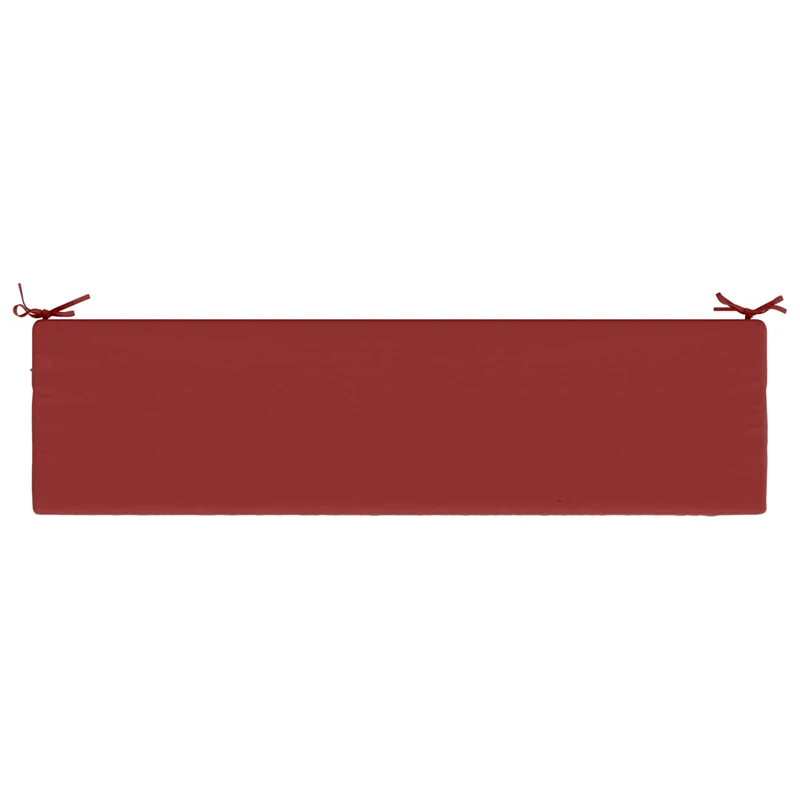 Bench Cushions SOEST 2 pcs 100% Polyester Wine Red