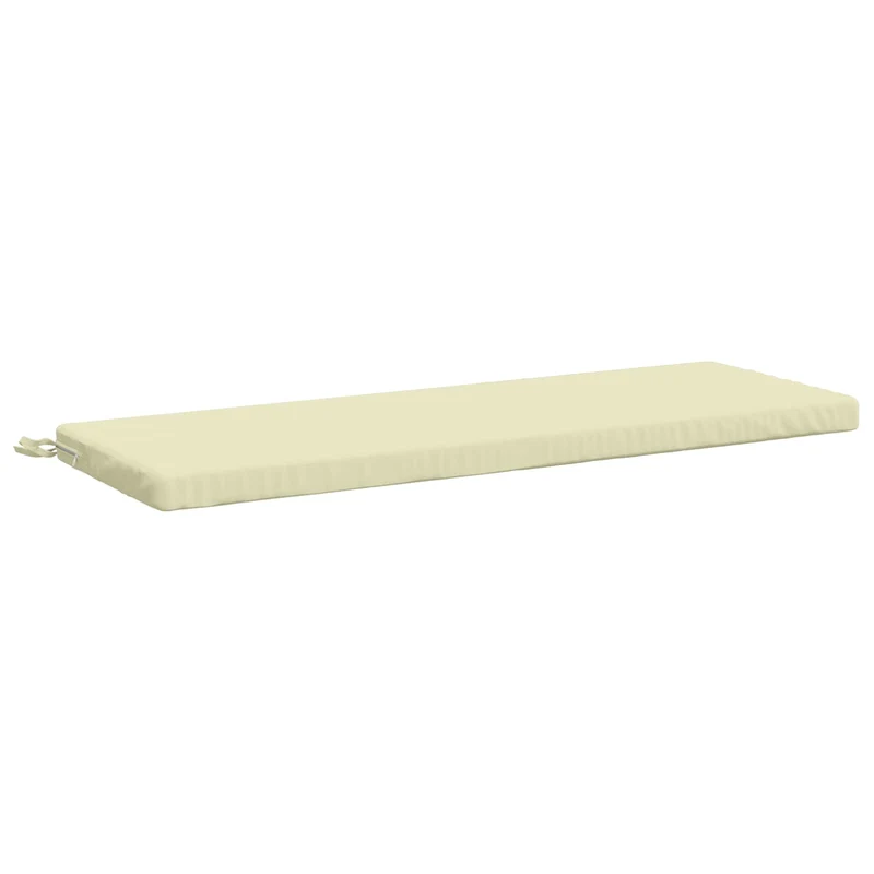 Bench Cushion SOEST 100% Polyester Cream 100 x 40 x 5 cm