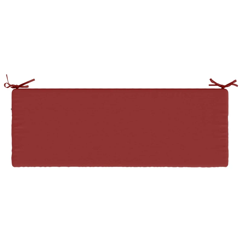 Bench Cushions SOEST 2 pcs 100% Polyester Wine Red