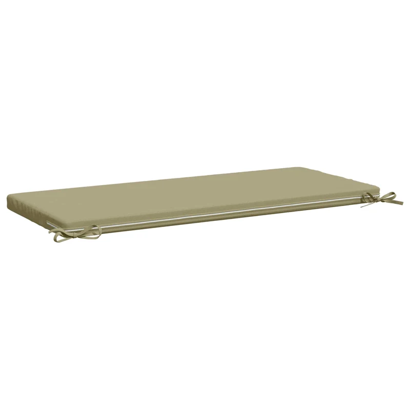 Bench Cushions SOEST 2 pcs 100% Polyester Light Green
