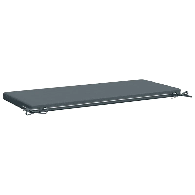 Bench Cushion SOEST 100% Polyester Blue 110 x 50 x 5 cm