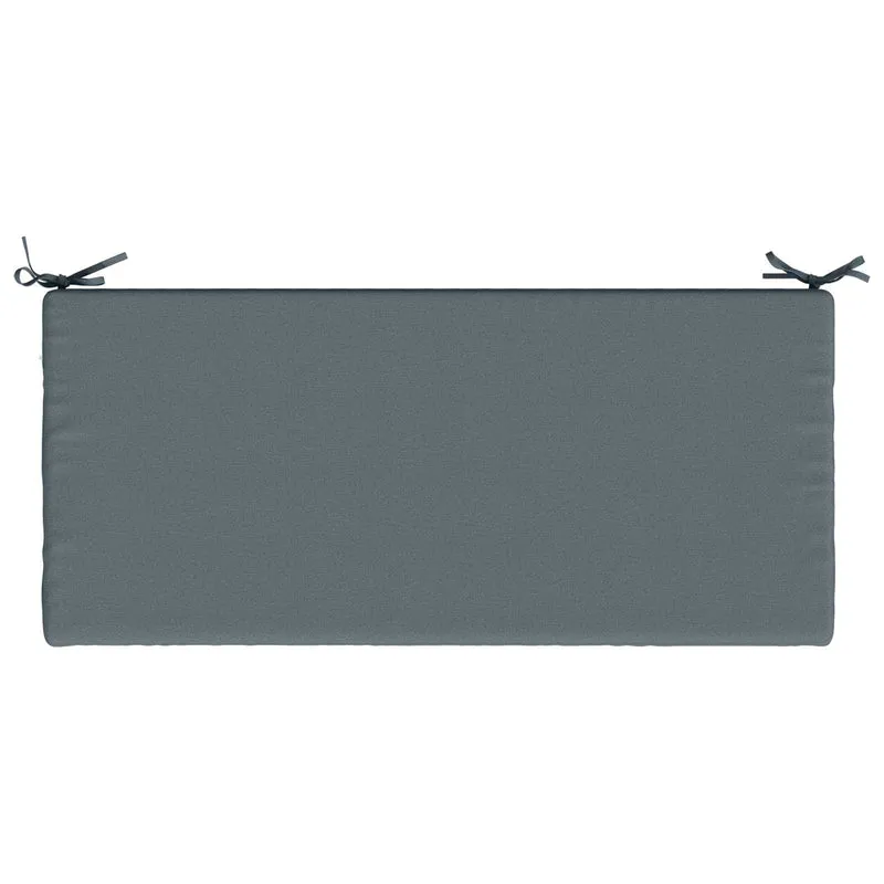 Bench Cushion SOEST 100% Polyester Blue 110 x 50 x 5 cm
