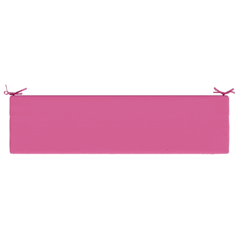 Bench Cushion SOEST 100% Polyester Pink 160 x 40 x 5 cm