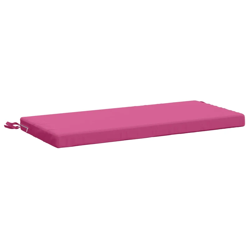 Bench Cushion SOEST 100% Polyester Pink 60 x 40 x 5 cm