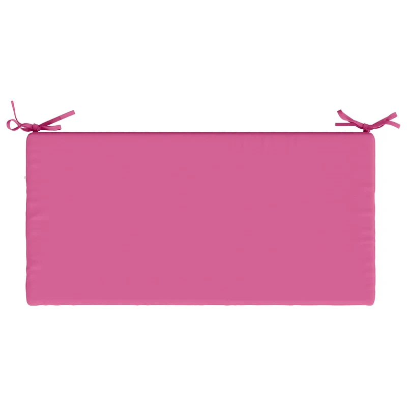 Bench Cushion SOEST 100% Polyester Pink 60 x 40 x 5 cm