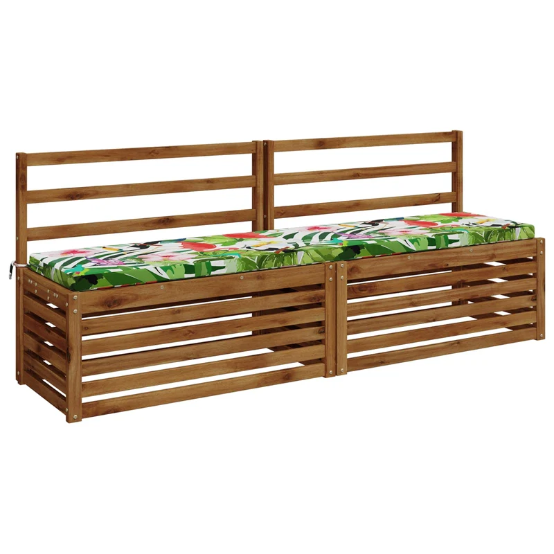 Bench Cushion SOEST 100% Polyester Multicolour 180 x 40 x 5 cm