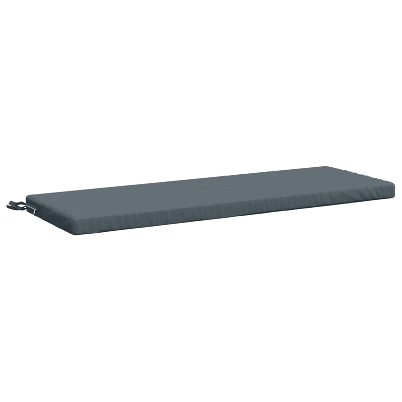 Bench Cushions SOEST 2 pcs 100% Polyester Blue 120 x 40 x 5 cm
