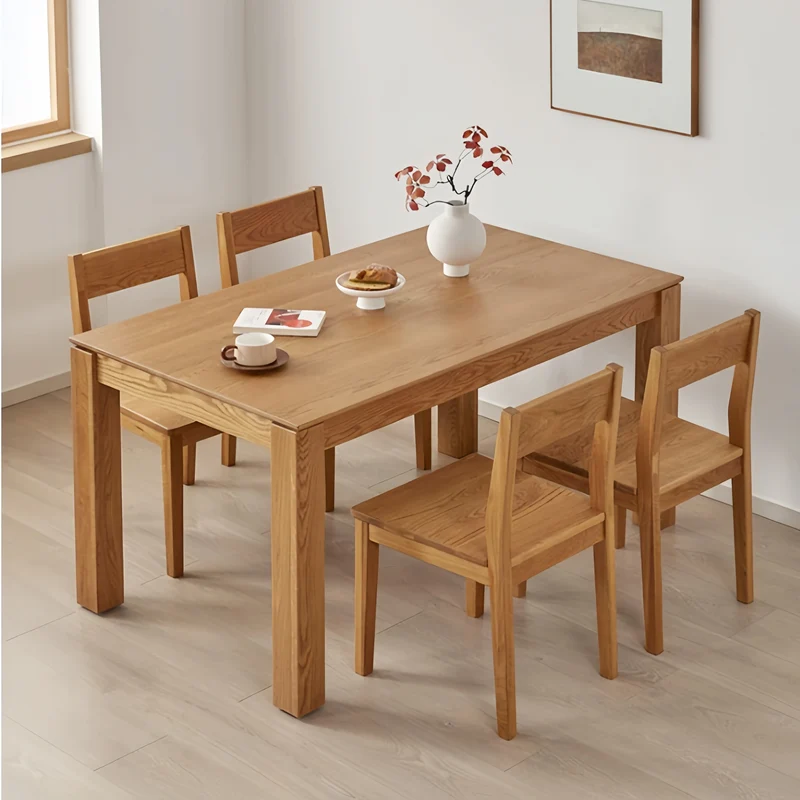 Table à manger extensible en bois massif