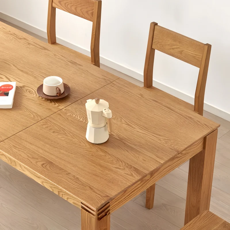 Table à manger extensible en bois massif