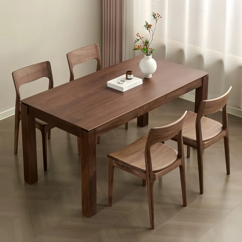 Table à manger extensible en bois massif