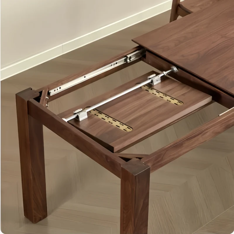 Table à manger extensible en bois massif