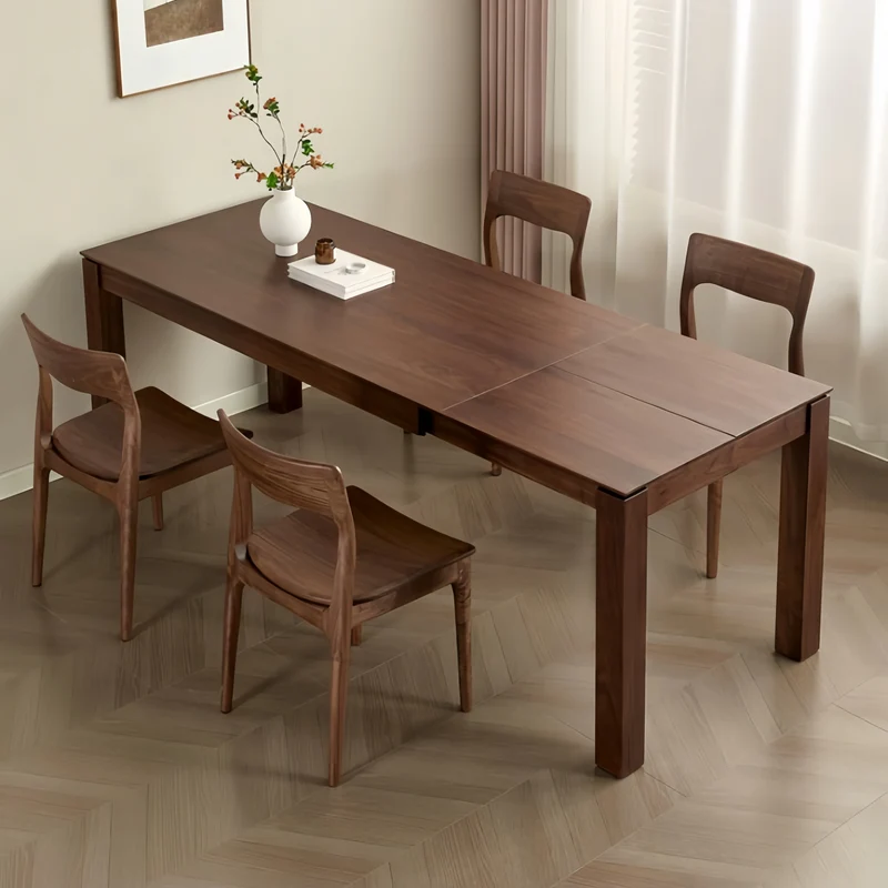 Table à manger extensible en bois massif