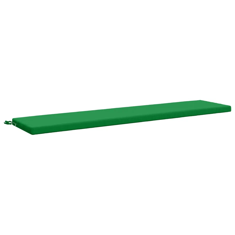 Bench Cushion SOEST 100% Polyester Green 180 x 40 x 5 cm