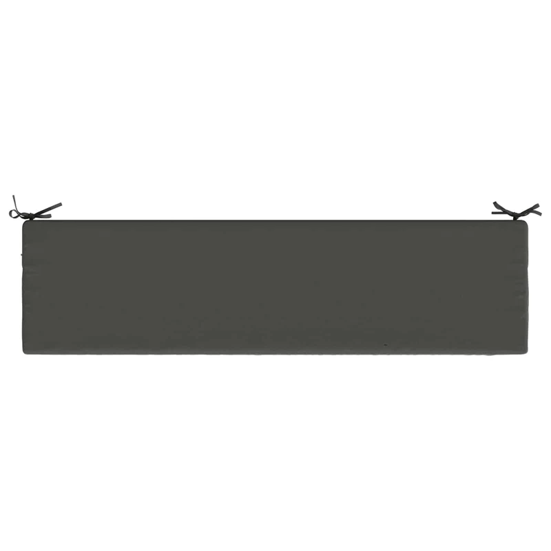 Bench Cushions SOEST 2 pcs 100% Polyester Anthracite